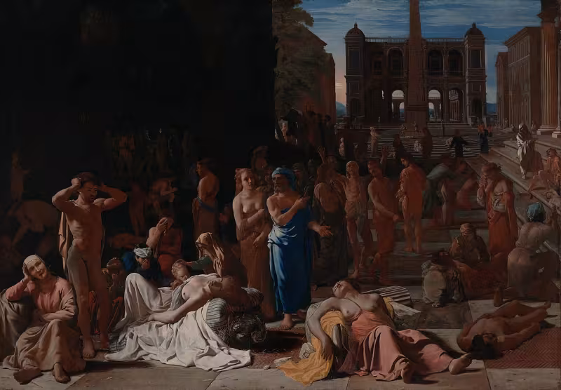 Plague in an Anciency City, by Michael Sweerts, circa 1650